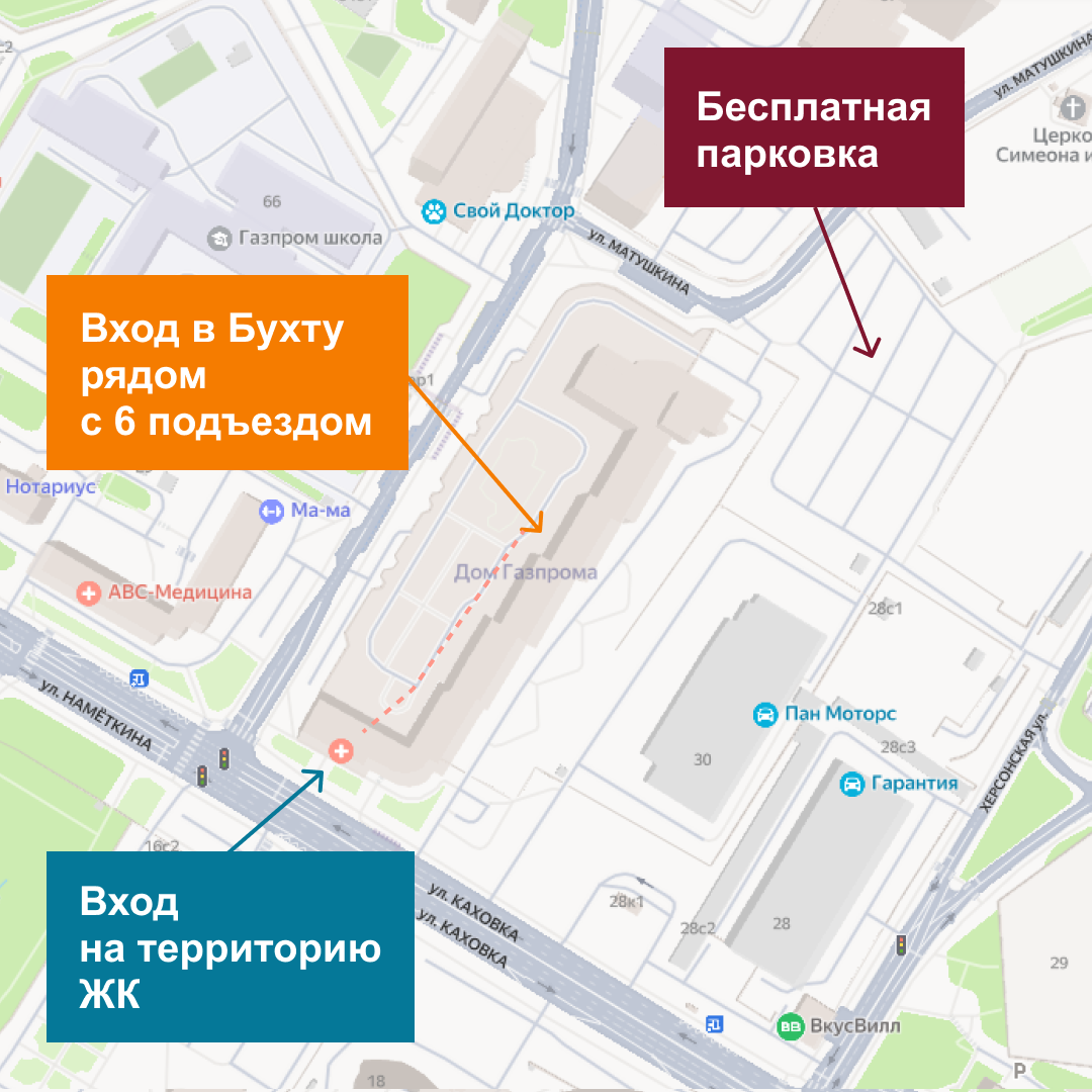 Локация на карте