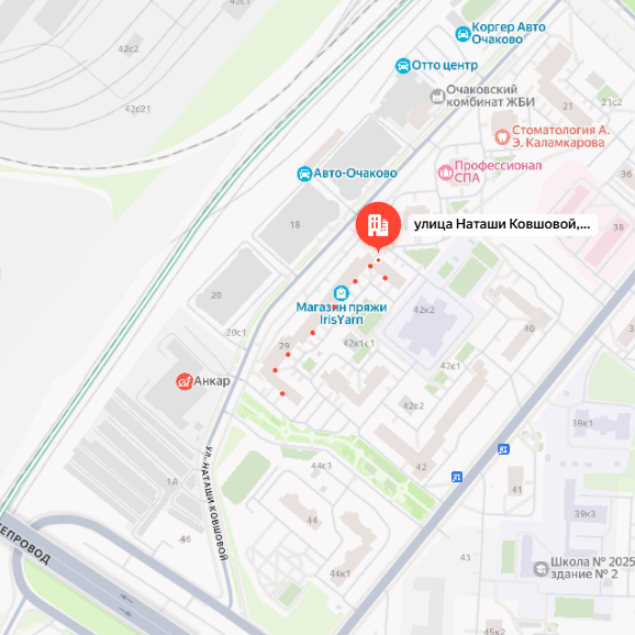 Локация на карте