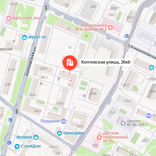 Локация на карте