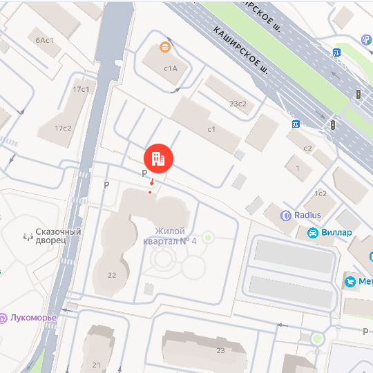 Локация на карте