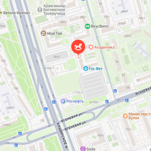 Локация на карте
