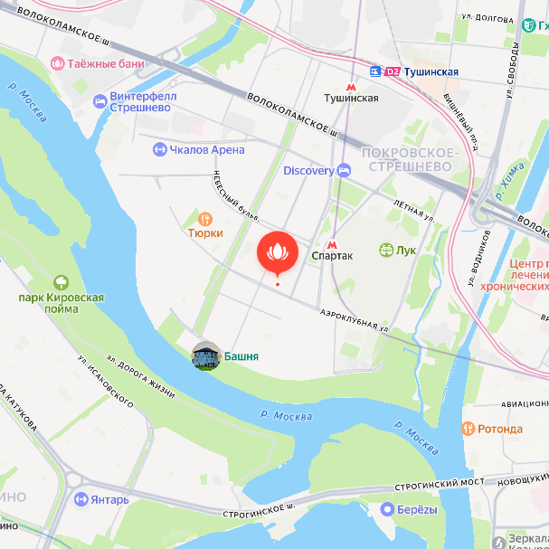 Локация на карте