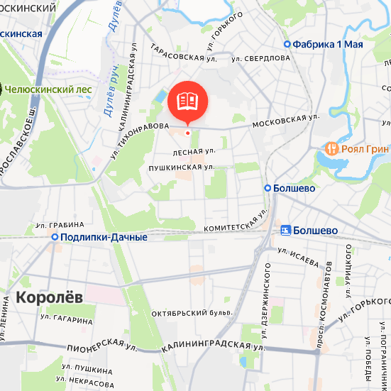 Локация на карте